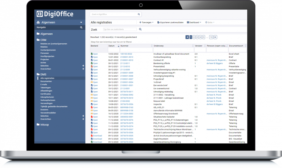 DMS Documentenbeheer - DigiOffice